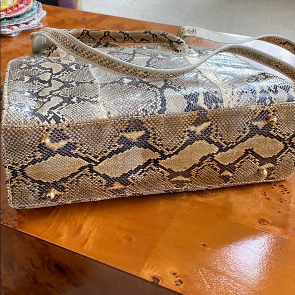 CARLOS FALCHI genuine snakeskin purse nwot - Picture 9 of 14